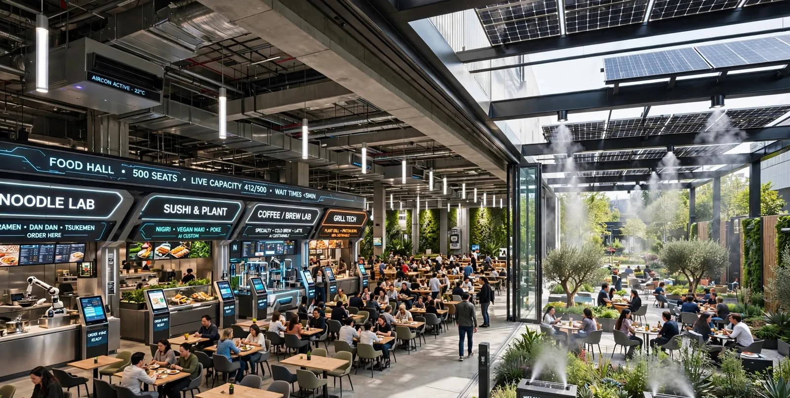 Nhà hàng, food hall – khách hàng mục tiêu của FiTop